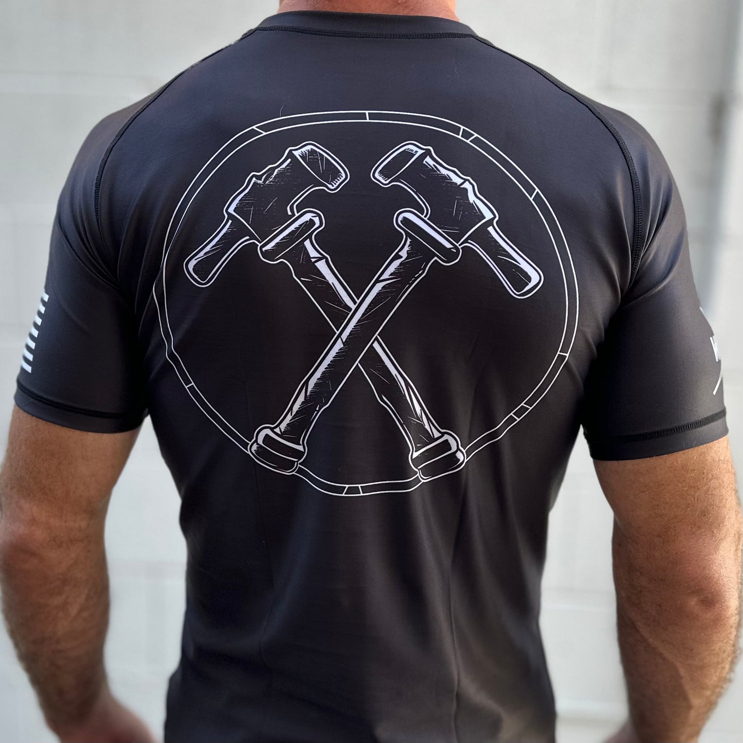 Stay Brutal & Bang Hammers Rashguard