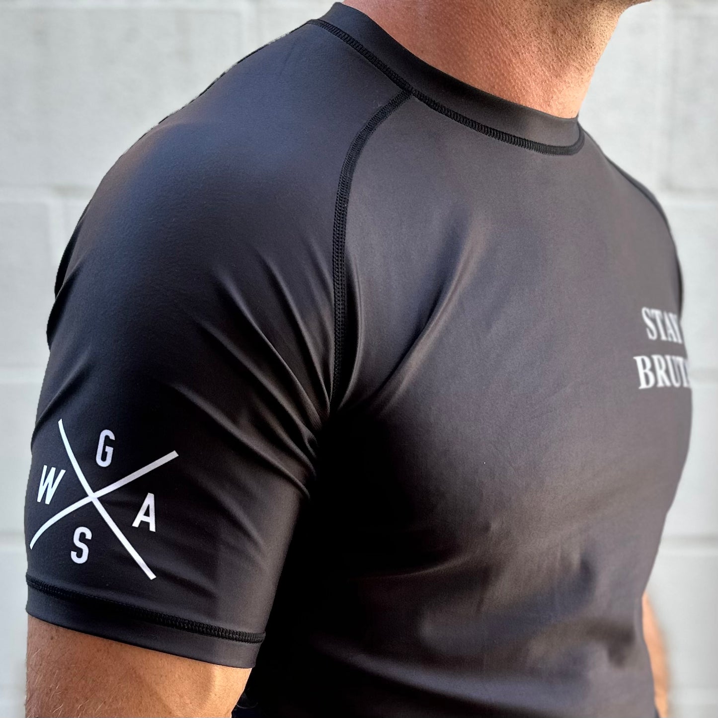 Stay Brutal & Bang Hammers Rashguard