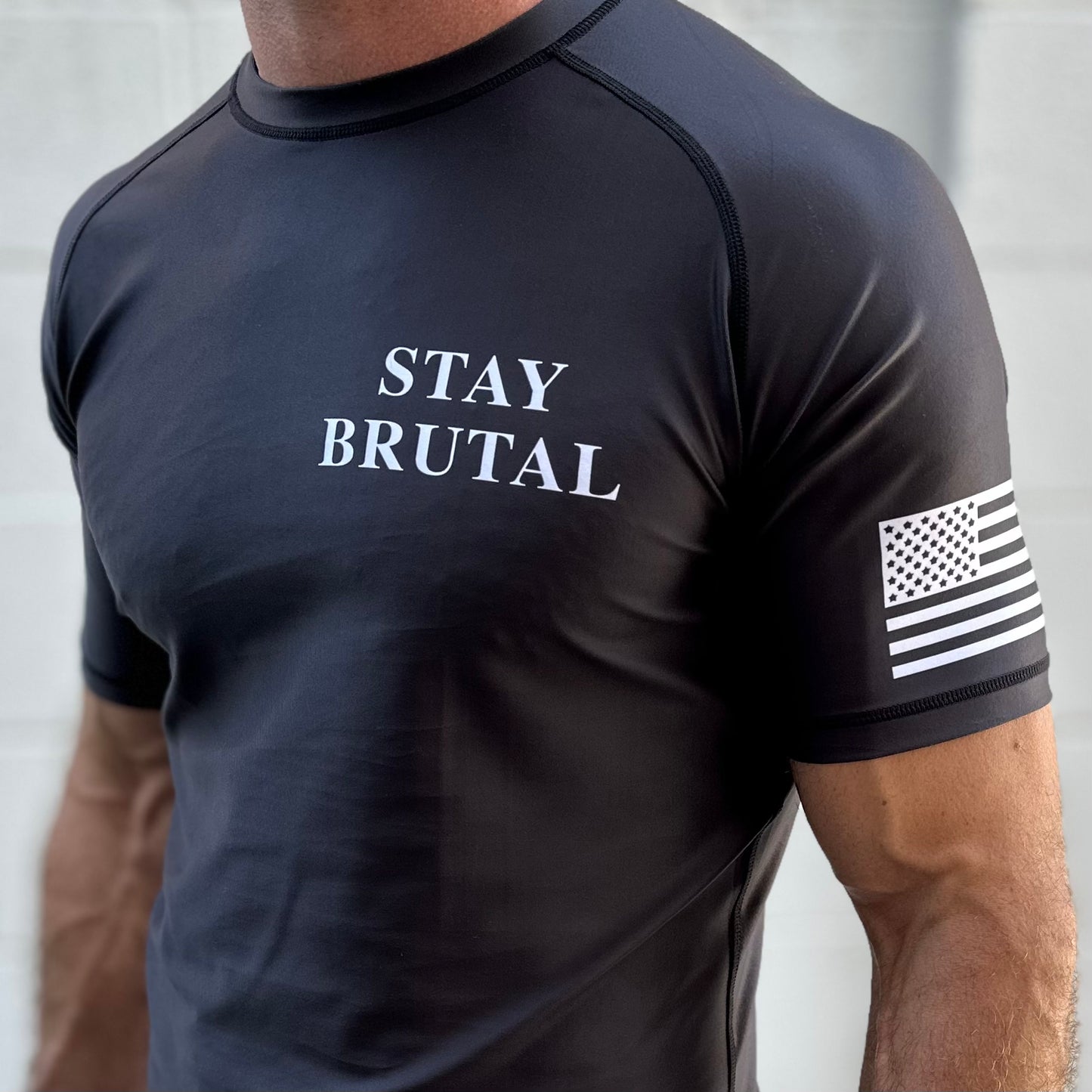 Stay Brutal & Bang Hammers Rashguard